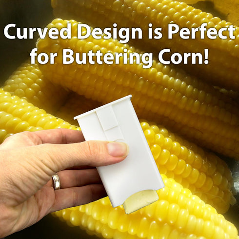 Mess-Free Butter Spreader 2 Pack by Avant Grub, Dishwasher Safe Corn Cob Butterer for Even Spreading