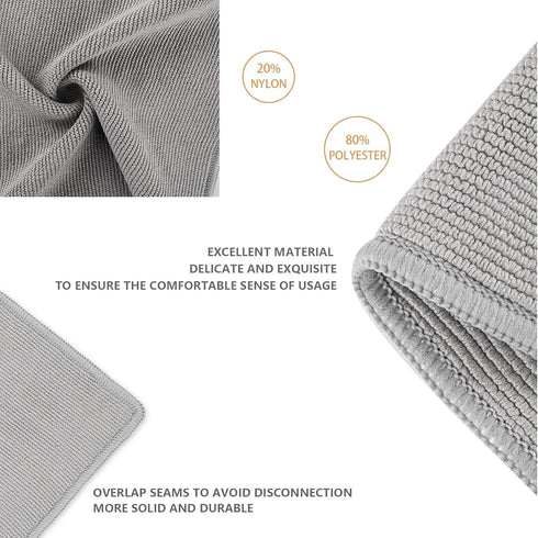 MHW-3BOMBER Barista Towels for Espresso 4Pack, 11" Microfiber Barista Cloth Espresso Cleaning Towel for Coffee Bar - Coffee Cleaning Accessories fit Espresso Machine|Steam Wand|Countertop CT5322 by MHW-3BOMBER