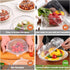 300Pcs Reusable Elastic Food Bowl Storage Covers, Alternative to Foil, Plastic Wrap, BPA Free