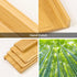 Spice Drawer Organizer, 4 Tiers Bamboo Spice Rack Tray Insert for Kitchen Seasoning Storage (14.57" Wide)