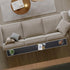 70.8 7.9 MAIDERN x Narrow Table Cover, Reversible Leather & Cork Console Table Mat, Long Slim Table Protector for Sofa