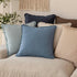 Cozy 2020 Inch,1PC,Misty Foindtower Decorative Linen Fringe Throw Pillow Covers Boho Farmhouse Cushion Cover