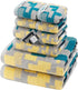 SEMAXE Bath Towel Set, 8 Piece Towel Set for Bathroom, Quick Dry