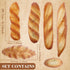 6 Gresorth Pcs Artificial Bread Decoration Fake Baguette Food Model Simulation French Loaf Display Realistic Dessert