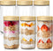 6 pack 24oz Overnight Oats Containers with Bamboo Lids, Glass Jars with