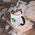 3dRose T Rex Hates Yoga Two Tone Mug, 11 oz - Black