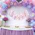 1st Fairy One High Chair Banner - Little Fairy Birthday Party Decoration,Sweet Floral Highchair Banner