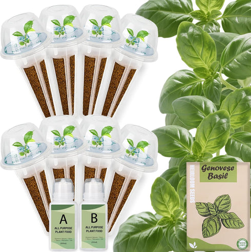 Herblink Basil Seed Pods Kit Hydroponic - Refill Herb Pod for All Indoor