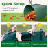 53 2 Pack GreatBuddy Lawn Bag, Gallon Yard Waste Bags, Heavy Duty PP Garden Leaf Bags for Leaves, Grass and Debris