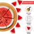 Yaomiao Fake Watermelon Simulation Slices, Realistic Lifelike Plastic Decor for Photography Props