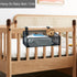 MATIMASU Bedside Caddy Hanging Storage Basket Beside Shelf Metal Organizer for Collage Dorm Bunk Bed,Hospital Bed,Baby