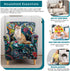Decor,Boho-5 NILUOH Chair Covers Armchair Stretch Chair Slipcovers with Arms Bohemia Accent Chair Covers for Living