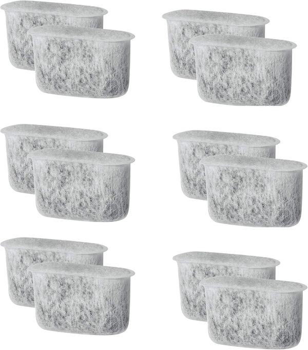 NRP Braun Coffeemakers Replacement Charcoal Water Filter BRSC004 for BrewSense Drip Series, 12-pack