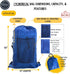 36"x24"x6") 420D ROYAL BLUE (Large Beach Chair Bag. For Tent, Camping Mattress, Recliner, Dog Bed, Director & Lounge