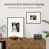 16x20 8x10 Axeman Signature Picture Frame with White Mat Wedding Guest Book Alternative, Wall Hanging Photo Frame