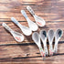 Japanese Style Soup Spoons Set of 8, Ceramic Ramen Spoons for Wonton, Salad, Porridge
