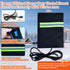 2pcs 6.2ft 8.8"6.7" Heated Outdoor Faucet Covers for Winter, Heavy Duty Water Spigot Socks with Cable Energy Saving