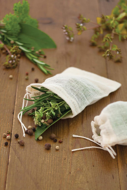 KitchenCraft Home Made Spice Cooking, 4 Reusable Bouquet Garni Infuser Bags