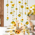 Cheerland Sunflower Party Decoration Garland - Hanging Streamers for Graduation, Baby Shower, Wedding, Indoor/Outdoor