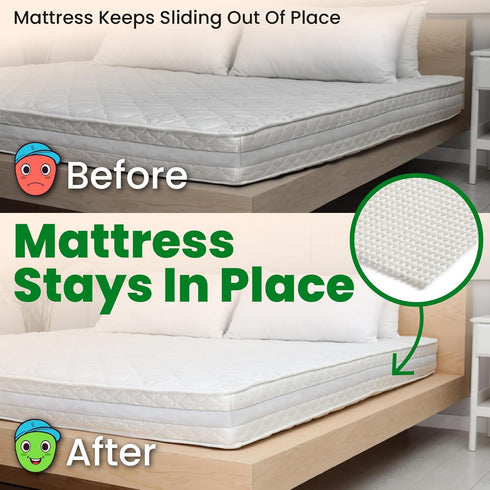 ECOHomes Non Slip Mattress Gripper Pad - Anti Slip Grip Pads Holder for Couch Cushion, Sofa, Patio & Furniture