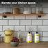 55 11.8 oz 2pcs Spaceneat Olive Oil Dispenser Bottle - Includes Kitchen Essential Labels - Cooking Oil Bottles