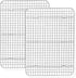 TeamFar Cooling Racks, 2 Pack Stainless Steel Grid Wire Rack, 15.3’’ x 11.2’’, Non-Toxic Oven Rack for Baking, Roasting