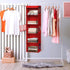 5 Closet Simple Houseware Shelf Hanging Organizer, Red
