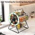 Countertop Rotating Spice Rack Organizer for Large Cabinets Kitchen with Thicken Spice Jars and Labels, Spinning Like