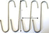 Stainless Meat Hooks, Smoker Hook, 7", 4 Pack