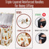 2 Pack 2 Pack) VENO Insulated Cooler Bag for Food Delivery, Reusable Grocery Shopping Bag, Heavy Duty, Large Size