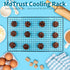 Non-Stick Steel Baking & Cooling Rack, Heavy Duty Oven Safe for Cookies, Cakes, Breads - 9.84"x15.9" - 1 Piece