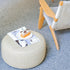 weruisi D21x H10 Woven Inflatable Ottoman with Air Pump Outdoor Indoor Pouf Patio Footrest Stool with Portable Handle