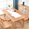 Farmhouse White Table Runner Small Short Table Runners 36 Inches Coffee Table
