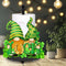 FYSUIMU St. Patrick' s Day Paper Towel Holder Green Luck Shamrock Clover