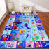 DINSUMRUG 59"39.4" ABC Kids Rug for Playroom Ocean Rug Baby Play Mat Alphabet Mat Sea Animal Number Shape Classroom