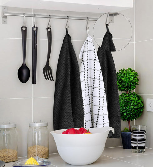 12 Pack, 15 25 Inches, 100% Set, Utopia Towels - Kitchen Towels x Ring Spun Cotton Super Soft and Absorbent Linen Dish