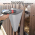 8 (3 Pack) Medium Size Galvanized Steel Chicken Restraining Cone for Chickens, Large Layers, Broilers, Roasters