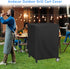 28"L25"W34"H, Outdoor Patio Table Cover for Pinikox Kitchen Island Prep Table, Waterproof Service Cart Covers Rolling