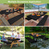 72in, Play Tailor Picnic Table Cover with Bench Covers Camping Essentials Waterproof Windproof Camping Tablecloth