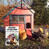 Welcome To Our Coop Chicken Garden Flag, 12x18 Inch Double Sided Rustic Rooster Yard Flag