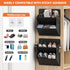 2 Pack Closet RV Shoe Storage with Sticky Adhesive Tape, Over the Door Shoe Rack, Wall Hanging Shoe Organizer