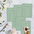 30 A10 What Did the Groom Say Cards, Sea Green Bridal Shower Games, Elegant Wedding Game for Bachelorette Engagement