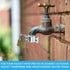 NUSET NU-SET 8 2895-3 (2895-8) x Water Faucet Lock - Water Spigot Lock for Garden Hose Bib Lock