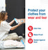 5 Pack Small Vacuum Storage Bags for Comforters, Blankets & Clothes, Vacuum Sealed Compression Bags