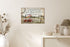 Farmhouse Wall Art, Red Truck Pictures with Inspirational Quotes, Vintage Truck Canvas Prints 12x18 Inch