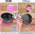 Cheesecake Pan Protector for 9, 9.5, 10 Inch Round Springform Pan, Silicone Water Bath Pan for Baking Accessories