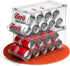Soda Can Dispenser for Refrigerator with Lid - Durable Drink Organizer, Stackable BPA Free, Holds 9 Cans