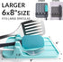 Silicone Spoon Rest for Multiple Utensils, Heat Resistant with Drip Pad, BPA-free Spoon Rest for Kitchen Counter