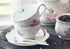 7 Oz Sets Set-Coffee Set FD-TCS11 (Set 6) Jusalpha Porcelain Tea Flower Series Tea Cup and Saucer Cup with Saucer
