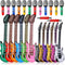 Tradder 24 Pcs Inflatable Rock Star Toy 37 Inch Set, Blow up Guitar